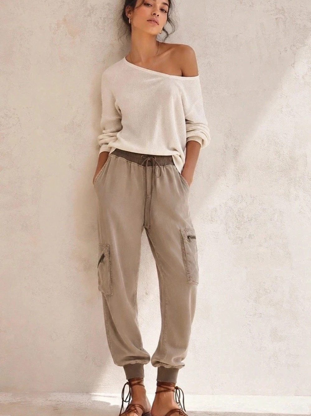 Young fabulous and broke cargo joggers